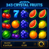 King Billy - 243 Crystal Fruits Deluxe Slot Game